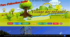 Desktop Screenshot of levillagedesenfants.net